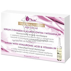 ��������� ��� ���� � ������������ �������� � ��������� �� AVA Laboratorium Age Control Hyaluronic Acid & Vitamin PP Facial Serum