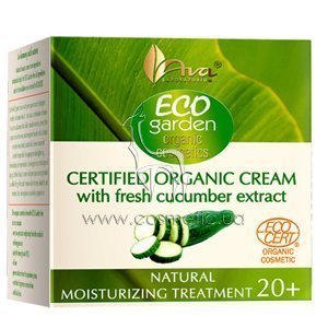 ������������ ����������� ���� � ���������� ������ 20+ AVA Laboratorium Eco Garden Certified Organic Cream with �ucumber