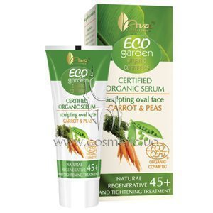������������ ��������� � ���������� ������� � ������� 45+ AVA Laboratorium Eco Garden Certified Organic Serum Carrot & Peas