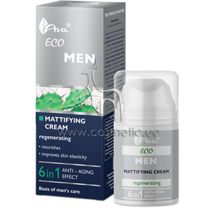 ���������� � �������������� ���� 6�1 ��� ������ AVA Laboratorium Eco Men Face Cream 6in1