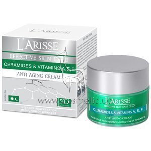 ���� ������ ������ � ���������� � ���������� A, E, F 40+ AVA Laboratorium L'Arisse 5D Anti-wrinkle Cream Ceramides + Vitamines