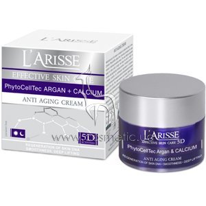 ���� ������ ������ �� ���������� �������� ������ � ��� �������� 75+ AVA Laboratorium L'Arisse 5D Anti-wrinkle Cream Stem PhytoCellTech Argan + Calcium