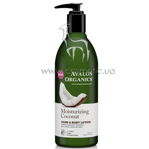 ������ ��� ��� � ���� ����������� ������ Avalon Organic Hand & Body Lotion Coconut