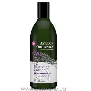 ���� ��� ����� � ���� ����������� �������� Avalon Organics Bath and Shower Gel Lavender