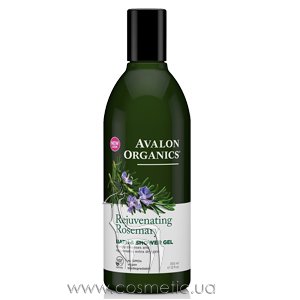 ���� ��� ����� � ���� ������������� ���������� Avalon Organics Bath and Shower Gel Rosemary
