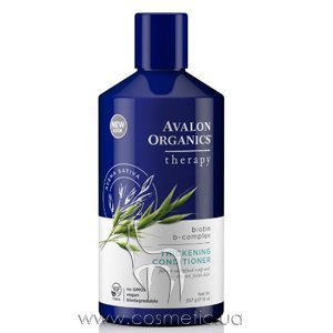 ���������� ������ ����������� � �������� � ���������� B-��������� Avalon Organics Hair Care Biotin B-complex Thickening Conditioner