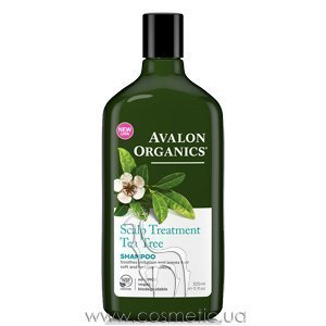 ������� ��� ������� ���� ������ ������� ������ Avalon Organics Hair Care Scalp Treatment Tea Tree Shampoo