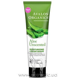 ����������� ���� ��� ������ ��� ������ ������ Avalon Organics Moisturizing Cream Shave Aloe Unscented