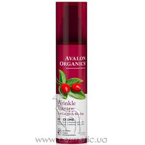������� ���� � �������������� �������� ������ ������ � ��������� � ������ ��������� Avalon Organics Wrinkle Therapy Day Creme SPF 15 with CoQ10 & Rosehip