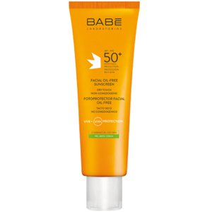 �������������� ���� ��� ������ ���� ���� BABE Laboratorios Fotoprotector Facial Oil-Free Sunscreen SPF50+