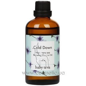 ����������� ����� ��� �������� ����������, �������� ��� � ����� Baby Teva Baby Cold Down Massage Oil