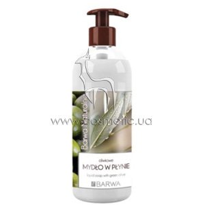 ���� ������ � ���������� ����� Barwa Natural Liquid Soap With Green Olive