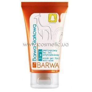 ����������������� �����-���� ��� ���� Barwa Sirkowa Anti-Acne Antibacterial Scrub Gel