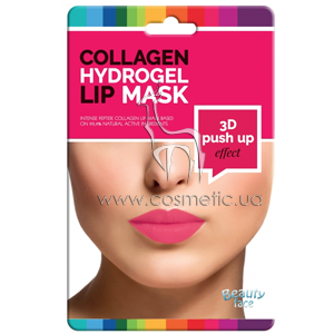 ������������ ������������ ����� ��� ��� Beauty Face 3D Push-Up Collagen Hydrogel Lip Mask