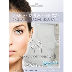 ������������ ����� ��� ���������� ���������� � ���������� � ������ Beauty Face Collagen Capillaries Strengthening Home Spa Treatment Mask