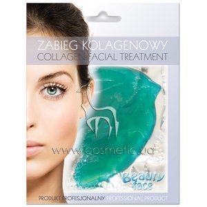 ����������� ������������ ����� � ���������� � �������� ��������������� Beauty Face Collagen Marine Micronutrients Hydrating Home Spa Treatment Mask