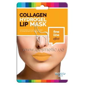 ����� ������������ ��� ��� ���������� ��������� Beauty Face Collagen Hydrogel Lip Mask Fine Line Effect