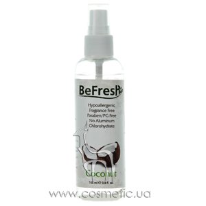 ����������-����� ��� ���� � ���������� ������ BeFresh Organic Deodorant Spray Coconut