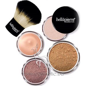 ����� ��� ������� � �������� ������ ��� ������� � ������� ���� Bellapierre Glowing Complexion Essentials Kit Dark