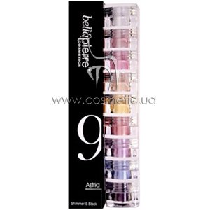 ����� �� 9 ��������� Bellapierre Mineral Shimmer Powder 9 Stack