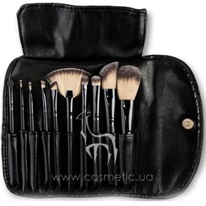 ���������������� ����� �� 10 ������ ��� ������� Bellapierre Professional 10 Pcs Brush Set