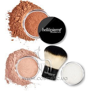 ����� ����������� ���� ��� ���� � ���� � �������� ������ Bellapierre Sunkissed & Defined Bronzing Kit