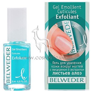 ���� ��� �������� ���� ������ ������ � ���������� � ���������� ������� ���� Belweder Cuticle Gel with Glycerin and Aloe Leaf Etract