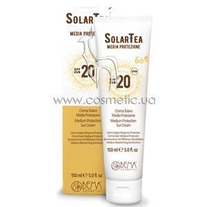 ���� �������������� �� ������� ������� ������ Bema Cosmetici Solar Tea Medium Protection Sun Cream SPF 20