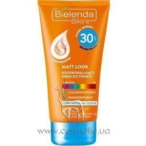 �������������� ���� ��� ��������������� � ������ ���� Bielenda Bikini Mattifying Tinted Face Cream SPF 30