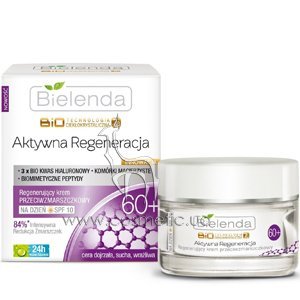 ������� �������������� ���� ������ ������ 60+ Bielenda Biotechnology 7D Active Regenerating Day Cream SPF 10