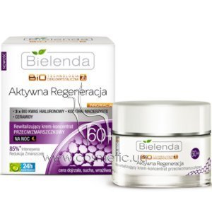 ������ �������������� ����-���������� ������ ������ 60+ Bielenda Biotechnology 7D Active Regenerating Night Cream