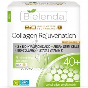 ����������� ������� ���� ������ ������ 40+ Bielenda Biotechnology 7D Collagen Rejuvenation Firming Day �ream SPF 10