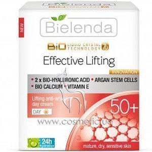 ������� ���� � �������� �������� ������ ������ 50+ Bielenda Biotechnology 7D Effective Lifting Day Cream SPF 10