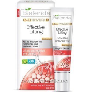 ���� ��� ����� ������ ������ � �������� �������� 50+ Bielenda Biotechnology 7D Effective Lifting Eye Cream