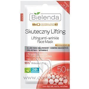�������-����� ��� ���� ������ ������ 50+ Bielenda Biotechnology 7D Lifting Anti-Wrinkle Face Mask