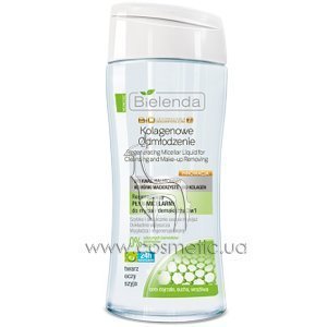 �������������� ����������� �������� ��� ������ ������� 3 � 1 40+ Bielenda BioTechnology Collagen Rejuvenating Micellar Cleansing Make-up Removing