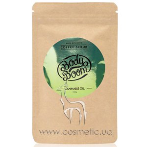 �������� ����� � �������� Bielenda Body Boom Cannabis Oil Coffee Scrub