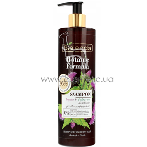 ������� ��� ����� �������� � ������ Bielenda Botanic Formula Burdock Nettle Shampoo