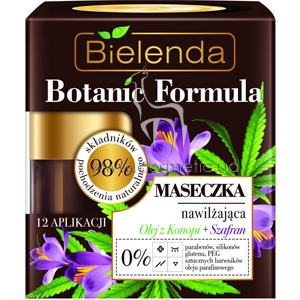 ����������� ����� ��� ���� ������ ������� � ������� Bielenda Botanic Formula Oil+Saffron Moisturizing Mask