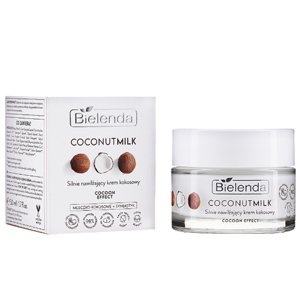 ����������� ����������� ��������� ���� Bielenda Coconut Milk Strongly Moisturizing Coconut Cream
