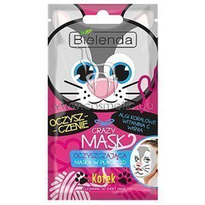 �������� ������-����� ������ Bielenda Crazy Mask 3D Cat