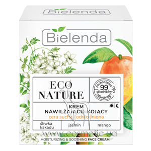 ���� ��� ���� ����������� � ������������� Bielenda Eco Nature Kakadu Plum Jasmine and Mango Face Cream