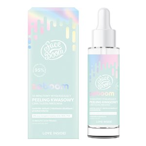 ������ ��������� ��� ����, AHA, BHA � PHA ������� Bielenda Face Boom Seboom Peeling