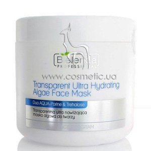 ����������� ����������� ����� Bielenda Professional Face Program Transparent Ultra Hydrating Algae Face Mask