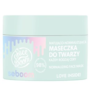 ����������-������������� ����� ��� ���� Bielenda FaceBoom Mattifying And Normalizing Face Mask