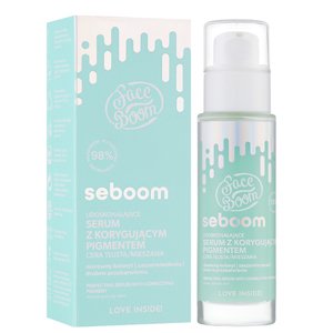 ��������� ��� ���� � �������������� ��������� Bielenda Faceboom Seboom Perfecting Face Serum With Corrective Pigment