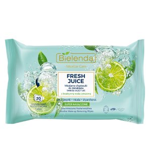 ������� �������� ��� ������ ������� ����� Bielenda Fresh Juice Micelar Make-up Removing Wipes