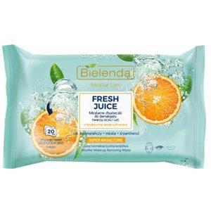 ������� �������� ��� ������ ������� ���������� Bielenda Fresh Juice Micelar Make-up Removing Wipes