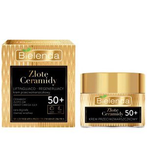 �������������� �������-���� ����/���� 50+ Bielenda Golden Ceramides Face Cream 50+