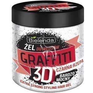 ���� ��� ����� � ������ ����� Bielenda Graffiti 3D Extra Strong Styling Hair Gel